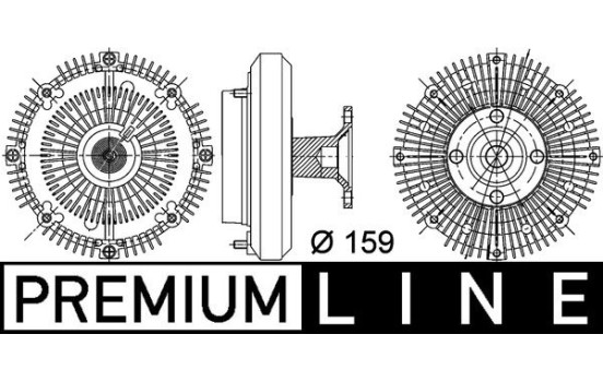 Clutch, radiator fan BEHR *** PREMIUM LINE ***