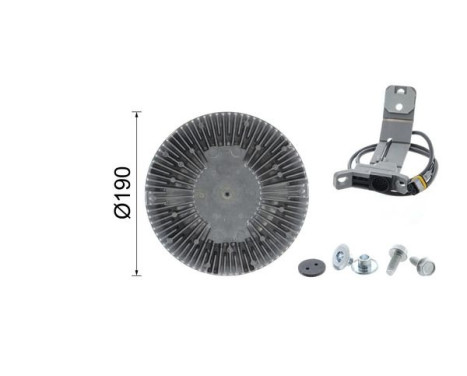 Clutch, radiator fan BEHR *** PREMIUM LINE ***, Image 12