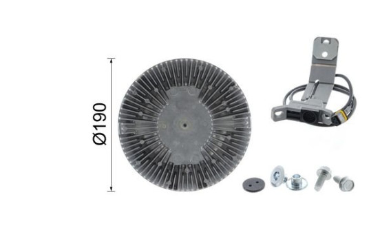 Clutch, radiator fan BEHR *** PREMIUM LINE ***, Image 11