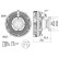 Clutch, radiator fan BEHR