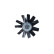 Clutch, radiator fan FULL KIT 49402 NRF, Thumbnail 4