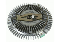 Clutch, radiator fan