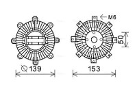 Clutch, radiator fan