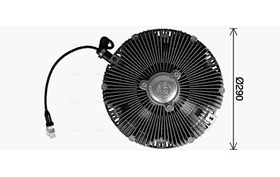 Clutch, radiator fan