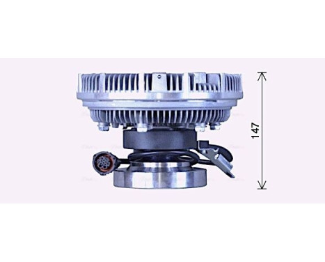 Clutch, radiator fan, Image 2