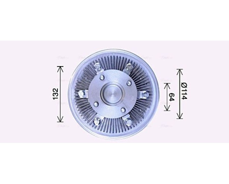 Clutch, radiator fan, Image 2