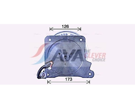 Clutch, radiator fan, Image 2