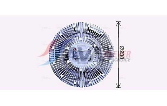 Clutch, radiator fan, Image 3
