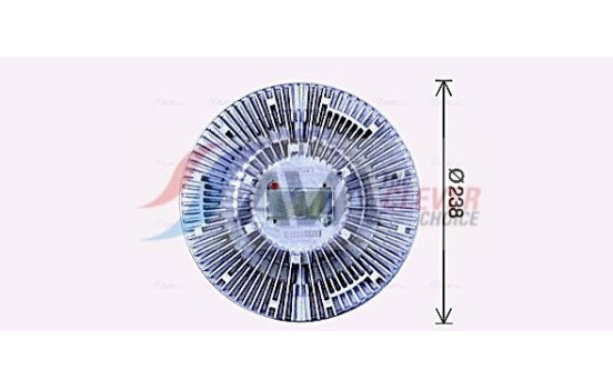 Clutch, radiator fan, Image 4