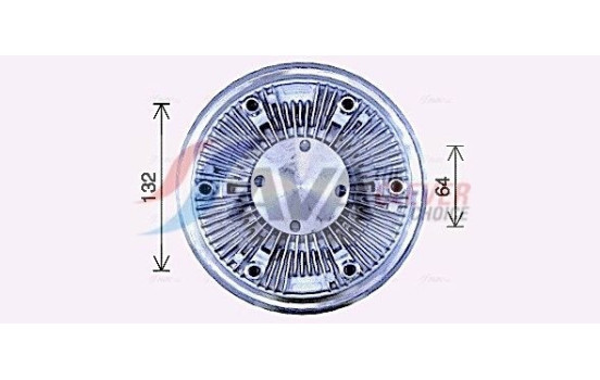 Clutch, radiator fan, Image 2