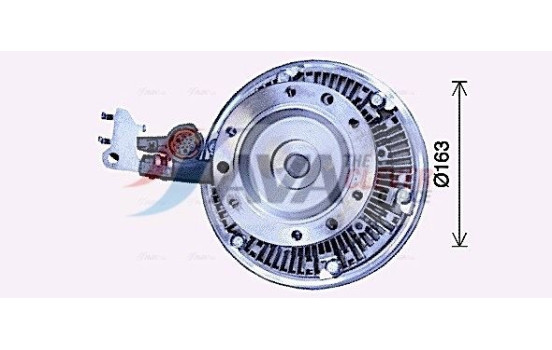 Clutch, radiator fan