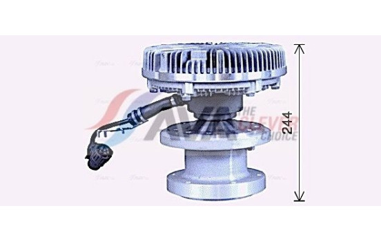 Clutch, radiator fan, Image 3