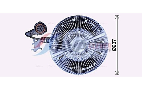 Clutch, radiator fan, Image 6