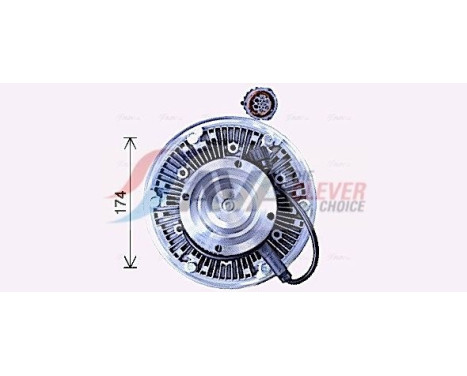 Clutch, radiator fan, Image 2