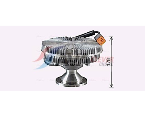 Clutch, radiator fan, Image 2