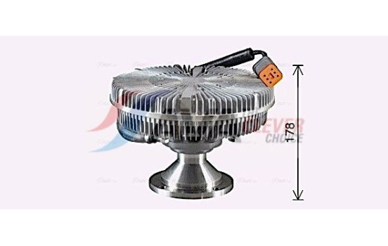Clutch, radiator fan, Image 2