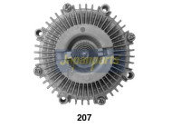 Clutch, radiator fan