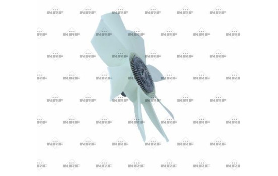 Clutch, radiator fan FULL KIT 49765 NRF, Image 4