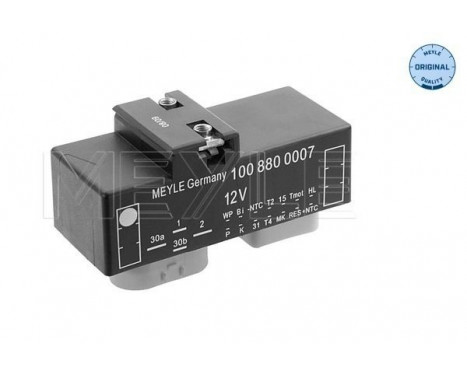 Control Unit, electric fan (engine cooling) MEYLE-ORIGINAL: True to OE. 100 880 0007