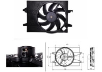 Cooling fan 47007 NRF