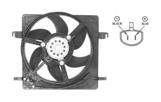 Cooling fan 47037 NRF