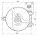 Cooling fan 47454 NRF, Thumbnail 4