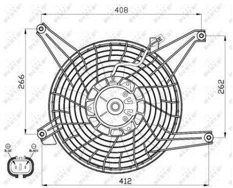 Cooling fan 47468 NRF, Image 3