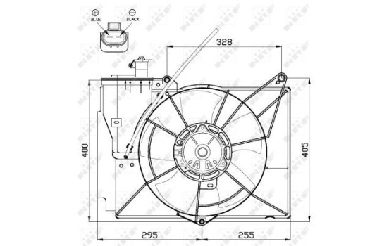 Cooling fan 47530 NRF, Image 2
