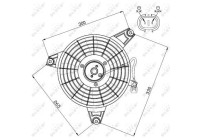 Cooling fan 47548 NRF