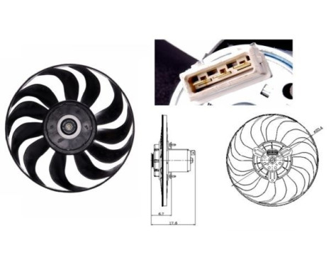 Cooling fan 47641 NRF, Image 2