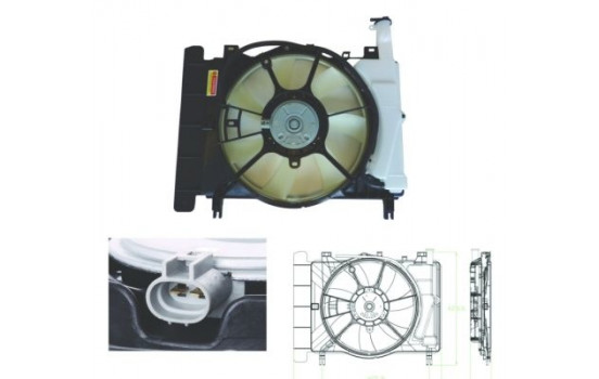 Cooling fan 47698 NRF