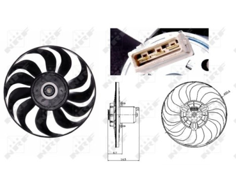 Cooling fan 47700 NRF