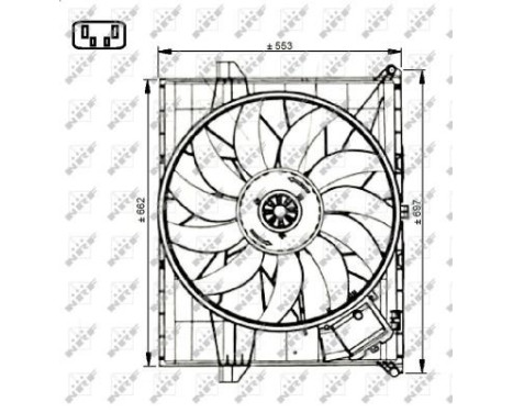 Cooling fan 47731 NRF, Image 5