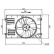 Cooling fan 47925 NRF