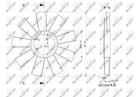 Cooling fan 49812 NRF