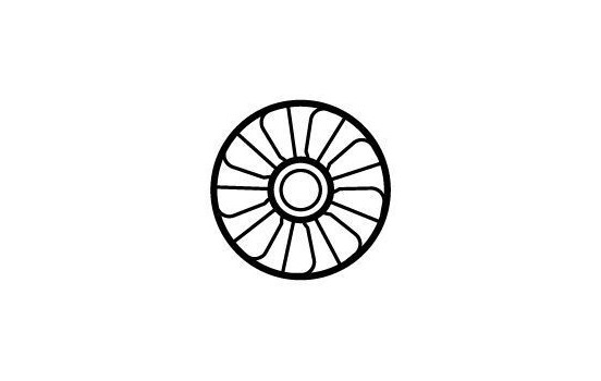 Cooling fan 49834 NRF