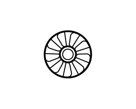 Cooling fan 49858 NRF, Image 3