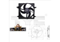 Cooling fan 810-0013 TYC