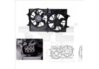 Cooling fan 810-0016 TYC