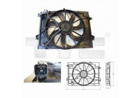 Cooling fan 817-0001 TYC
