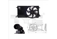 Cooling fan 820-0001 TYC