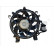Cooling fan 825-0041 TYC, Thumbnail 2