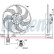 Cooling fan 850091 Nissens