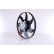 Cooling fan 85802 Nissens