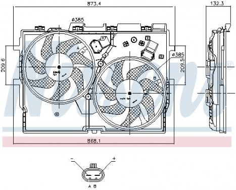 Cooling fan 85958 Nissens, Image 6