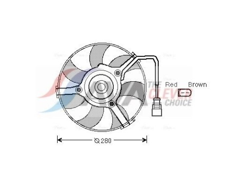 Cooling fan AI7516 Ava Quality Cooling