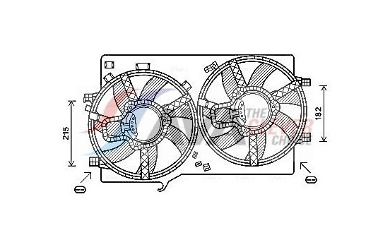 Cooling fan AL7521 Ava Quality Cooling