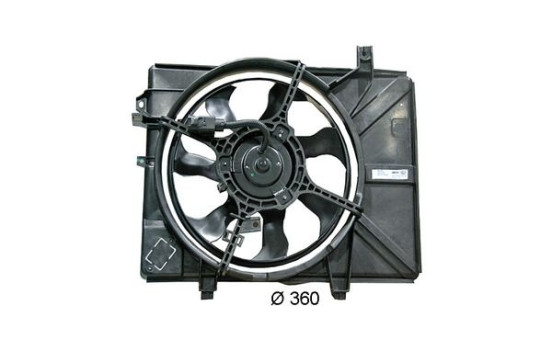 Cooling fan CFF 127 000P Mahle, Image 2