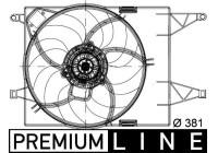 Cooling fan CFF 202 000P Mahle