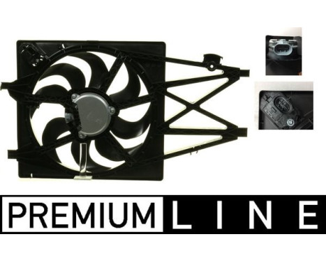Cooling fan CFF 218 000P Mahle